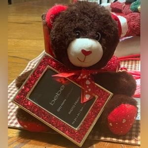 Teddy Bear and Bebe Photo Frame